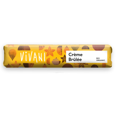 Crème Brulée Schokoriegel Vivani (40gr)